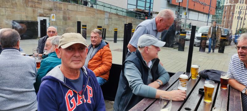 Martin Field, Chris Miles, Brian Fairbrother and Mike Norris